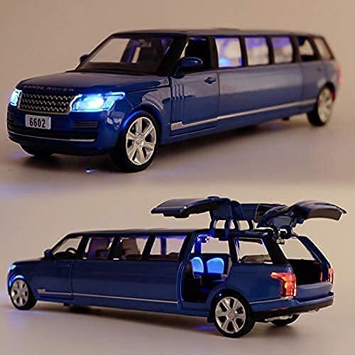 1:32 Medium Size Die Cast Alloy Metal Limousine Pull Back Car
