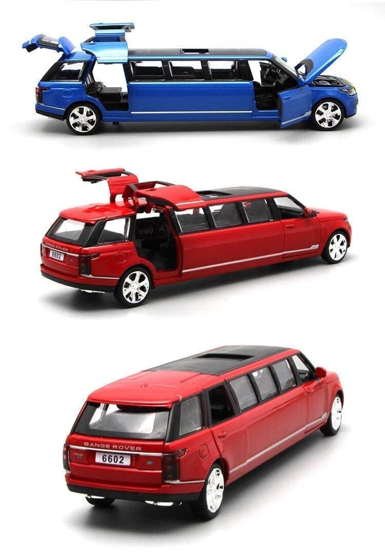 1:32 Medium Size Die Cast Alloy Metal Limousine Pull Back Car