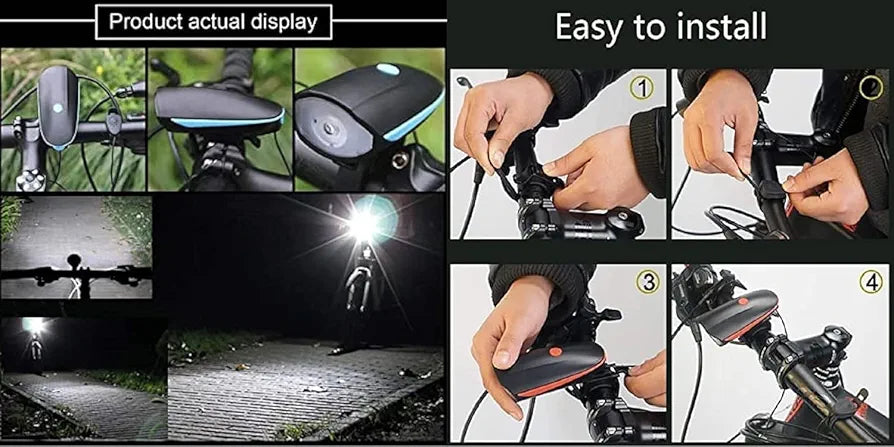 2-in-1 Rechargeable - Cycle Light
