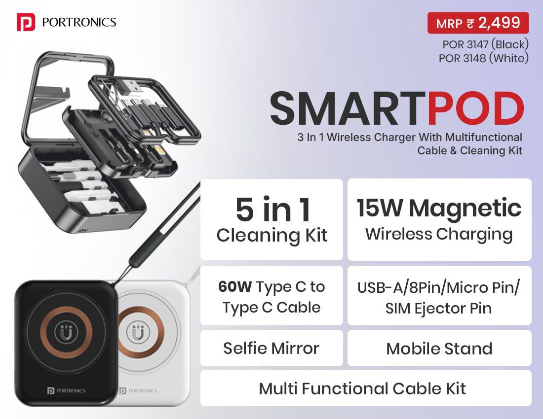 PORTRONICS SMART POD