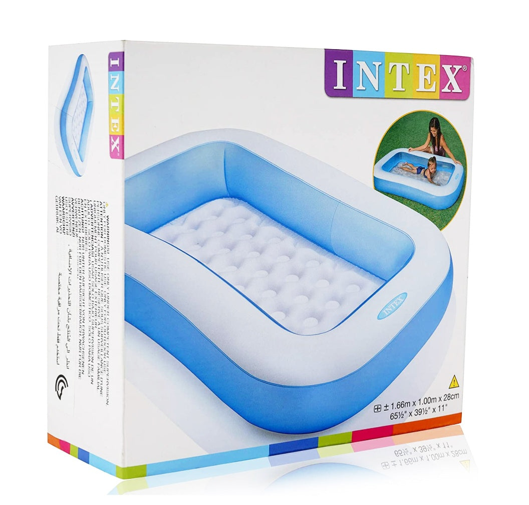 5.5ft Portable,Inflatable & Foldable Swimming Pool with Air Pump