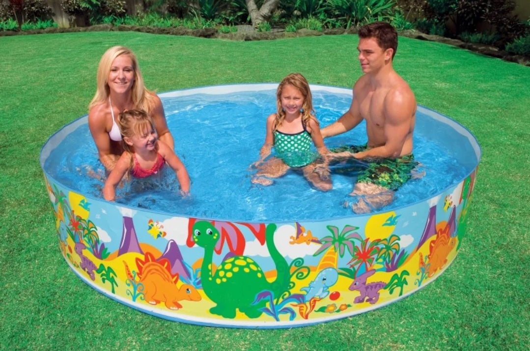 Intex Coral Reef Snap Set Pool 8'X1'6" Inflatable Swimming Pool