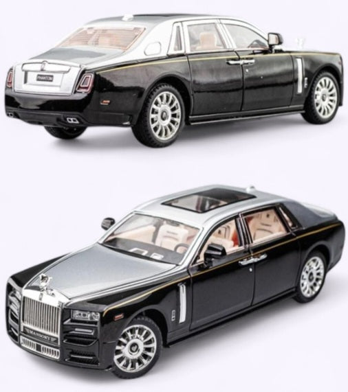 1:36 Alloy Rolls-Royce Phantom Car Model (Sound & Light Version)