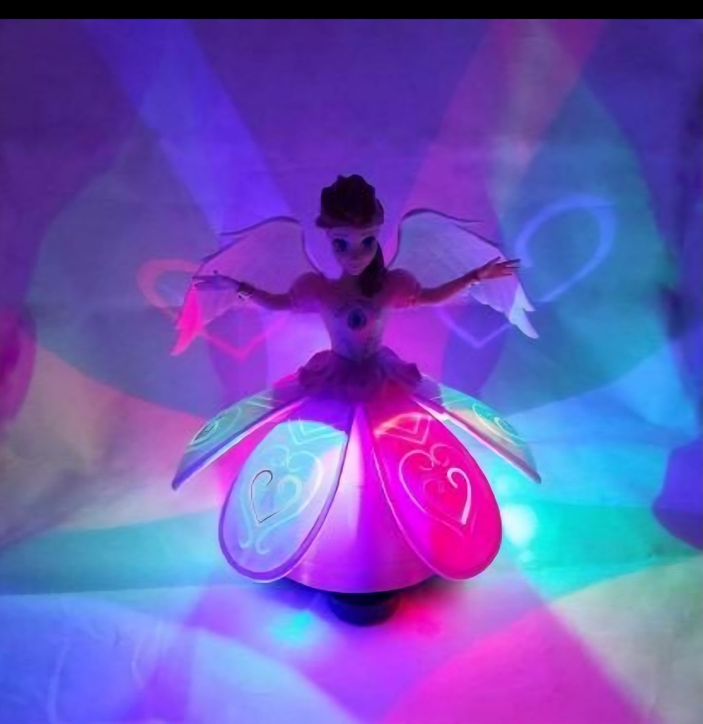 Angel Princess Doll Musical Flashing Light Moving Dancing Doll
