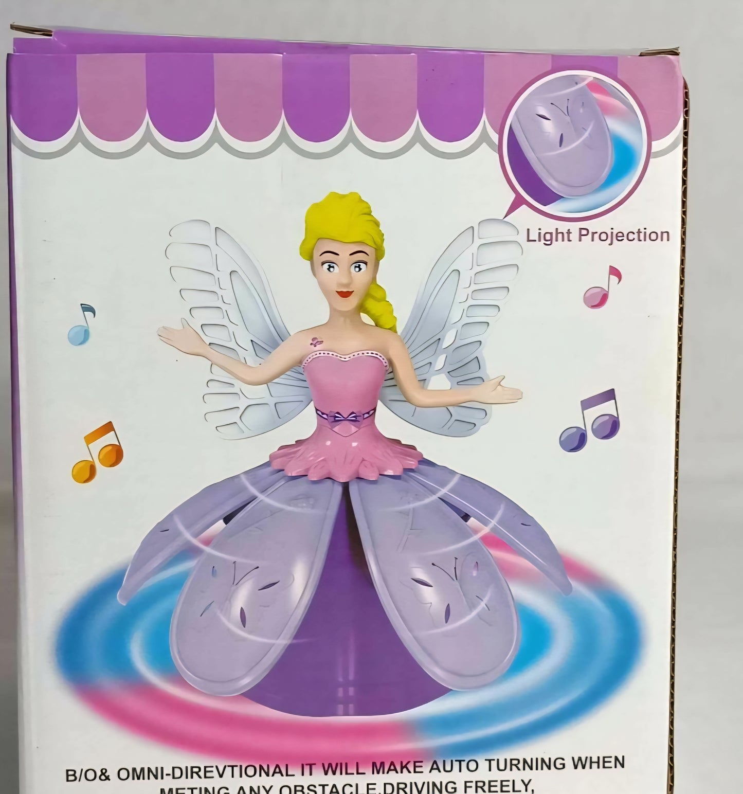 Angel Princess Doll Musical Flashing Light Moving Dancing Doll