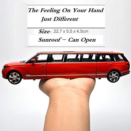 1:32 Medium Size Die Cast Alloy Metal Limousine Pull Back Car