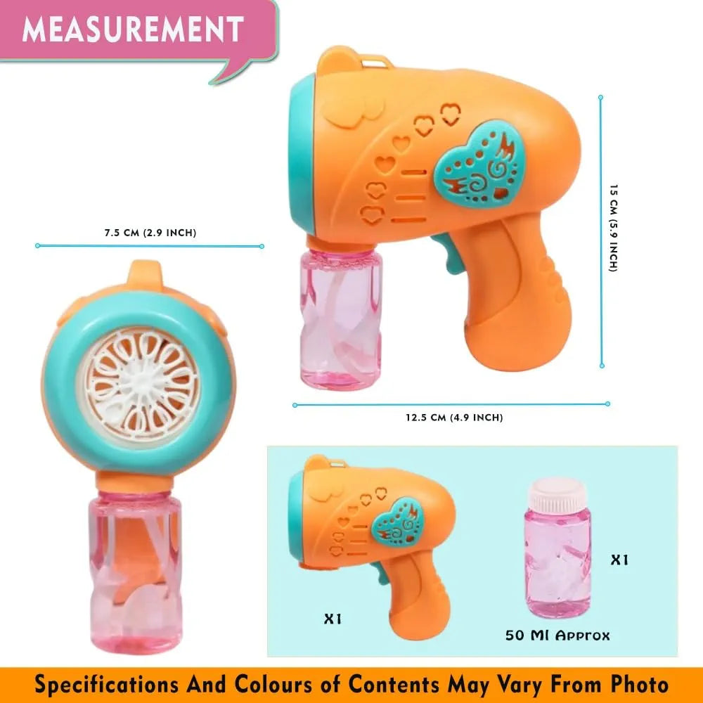 Bubble Machine for Kids Automatic Bubble Gun
