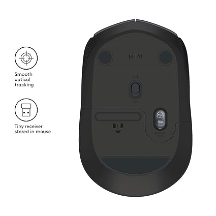 Logitech Wireless Mouse M171 Grey