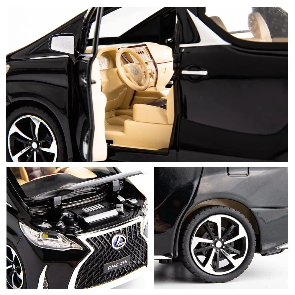 1/24 Lexus LM300 Diecast Metal Pullback Toy car