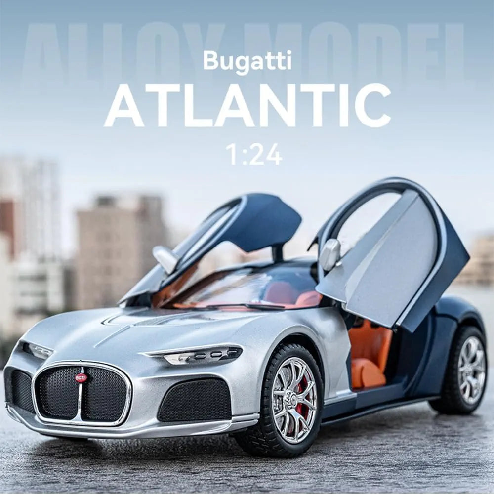 Bugatti Atlantic Alloy 1:24 Scale Model Car Alloy Metal Car