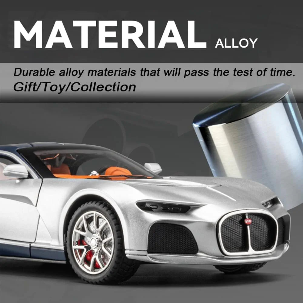 Bugatti Atlantic Alloy 1:24 Scale Model Car Alloy Metal Car