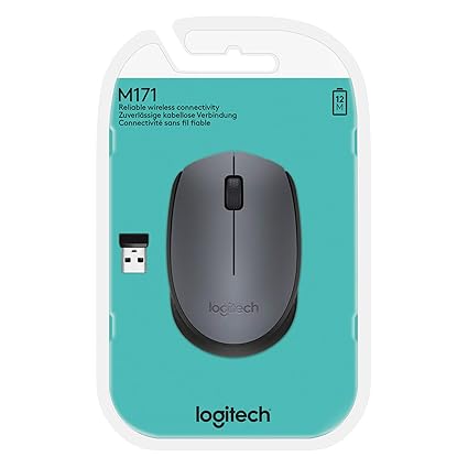 Logitech Wireless Mouse M171 Grey