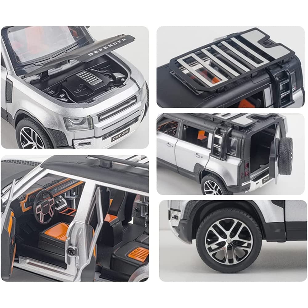 1:24 Scale Big Size Land Rover Defender Model Car