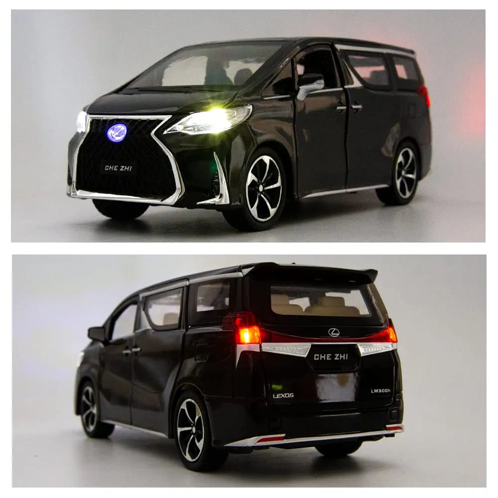 1/24 Lexus LM300 Diecast Metal Pullback Toy car