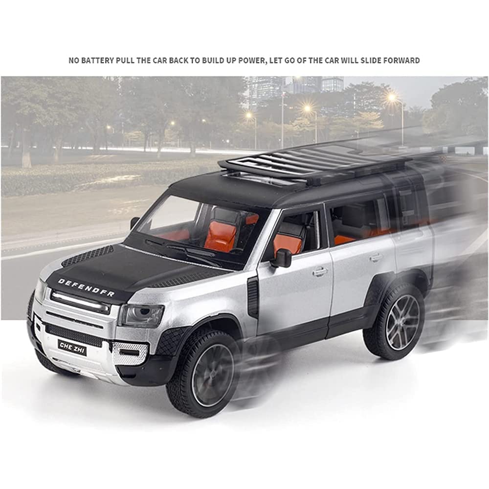 1:24 Scale Big Size Land Rover Defender Model Car