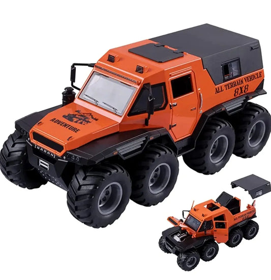 8 Tyre Alloy Car Model Diecast Metal Toy Off-Road Vehicles Car Model Simulation Kids Gift
