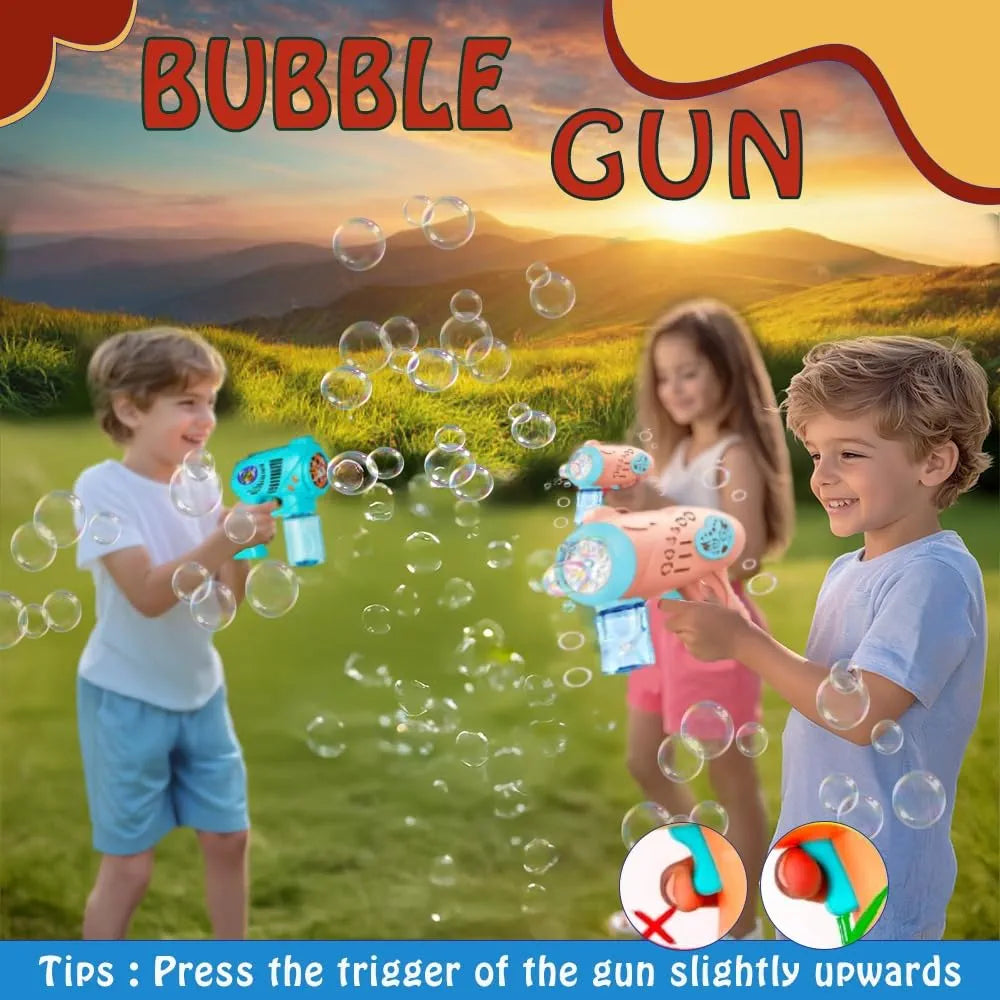 Bubble Machine for Kids Automatic Bubble Gun