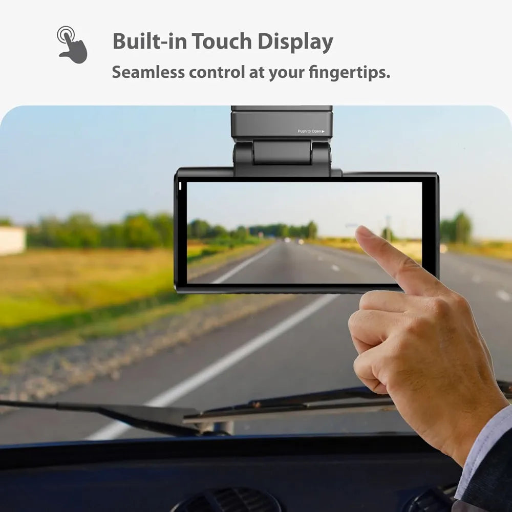 CP PLUS CP-F83C 4K Front, Rear & Cabin Dashcam with GPS