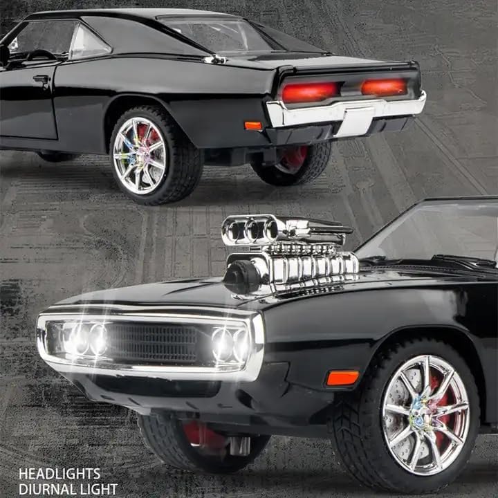 1:24 Dom's 1970 Dodge Charger R/T Die-Cast Metal Car