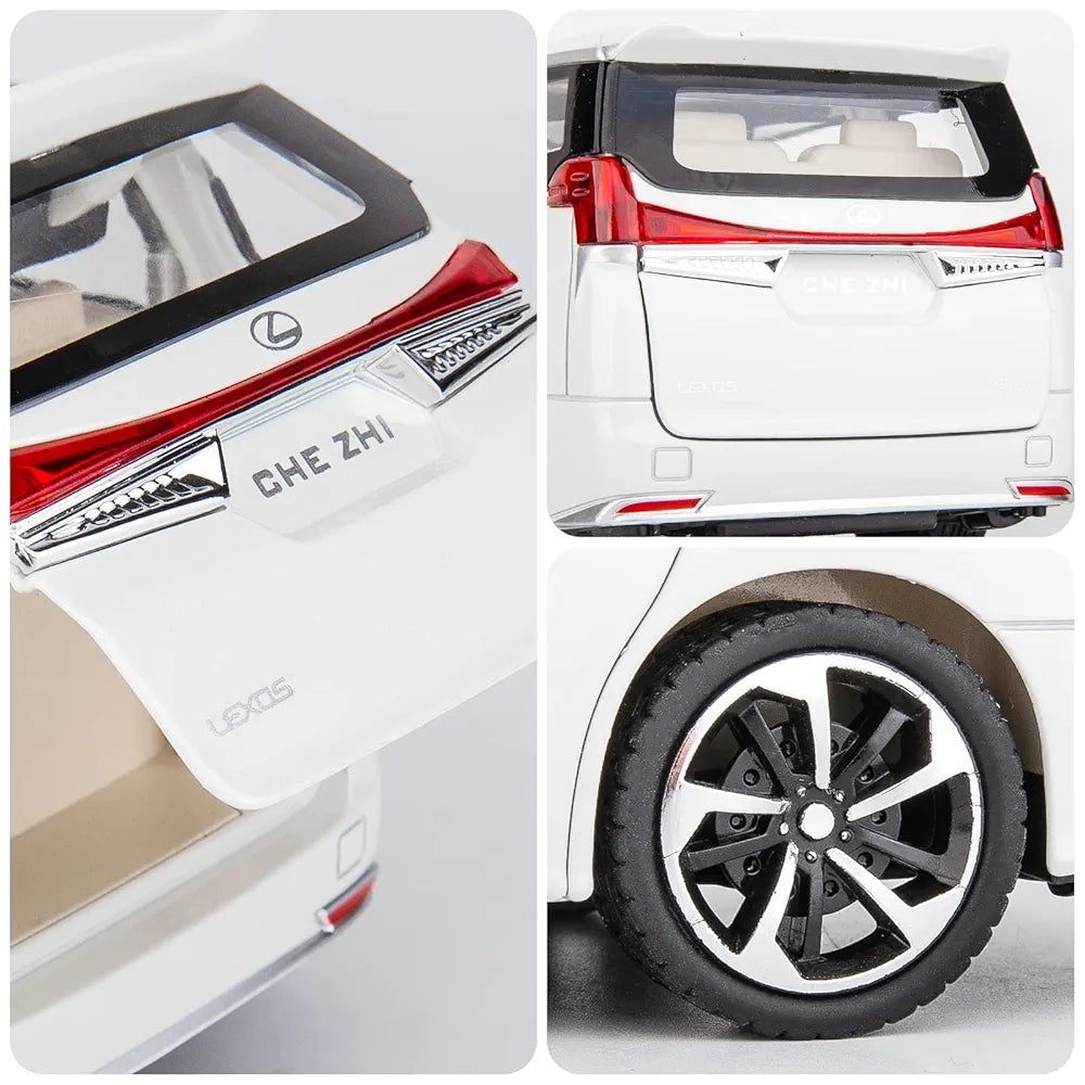 1/24 Lexus LM300 Diecast Metal Pullback Toy car