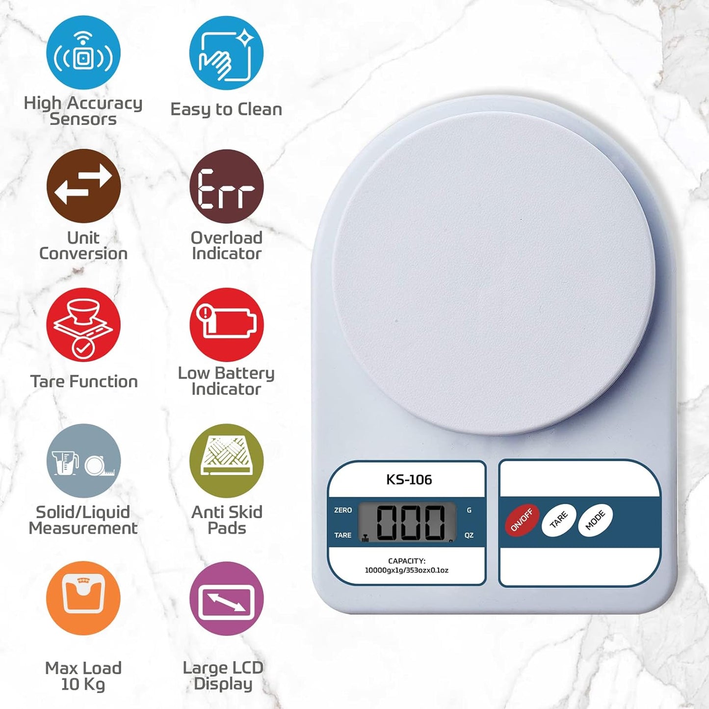 beatXP Kitchen Scale