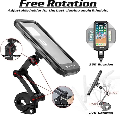 WATERPROOF CASE FOR PHONE HOLDER