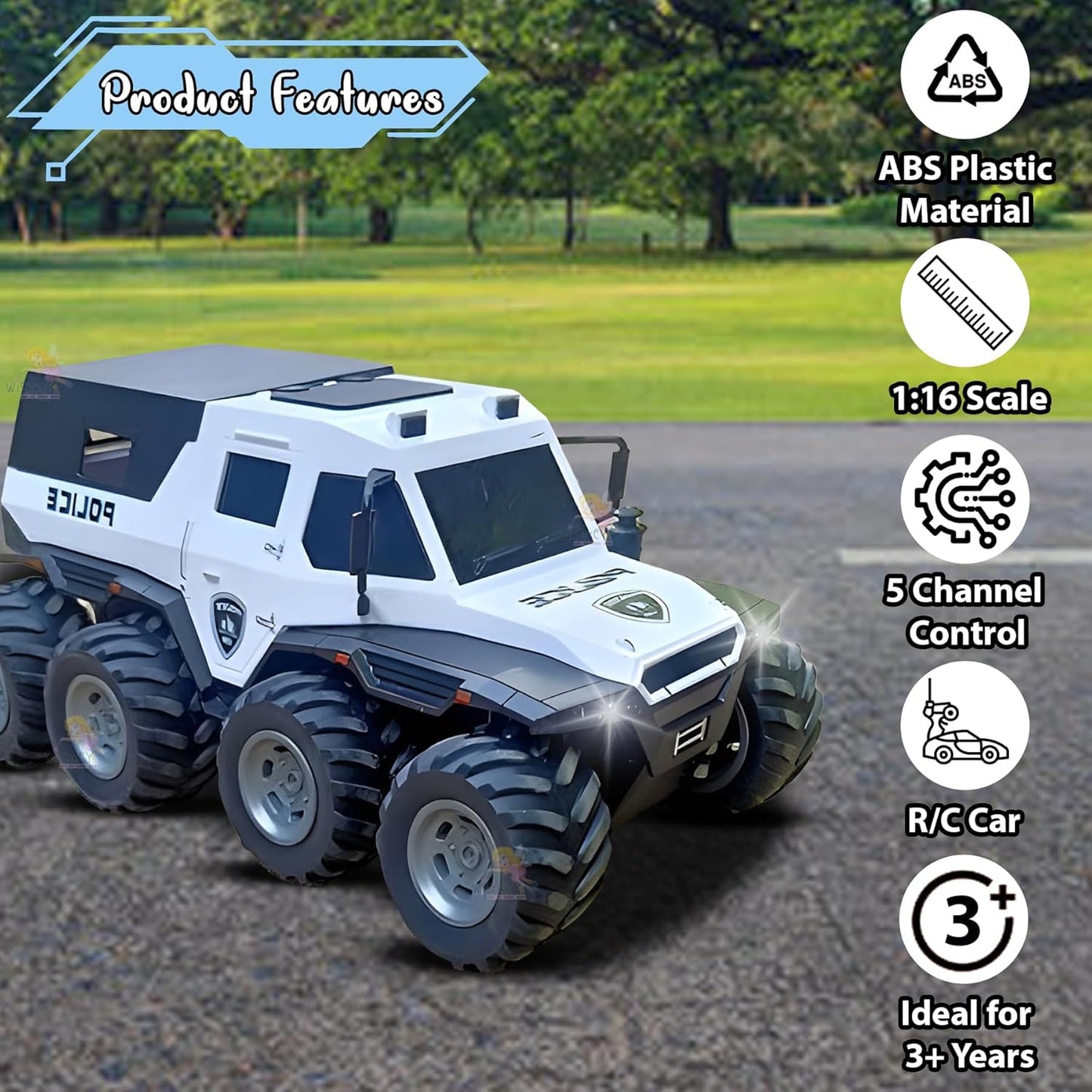 Remote Control Police Car