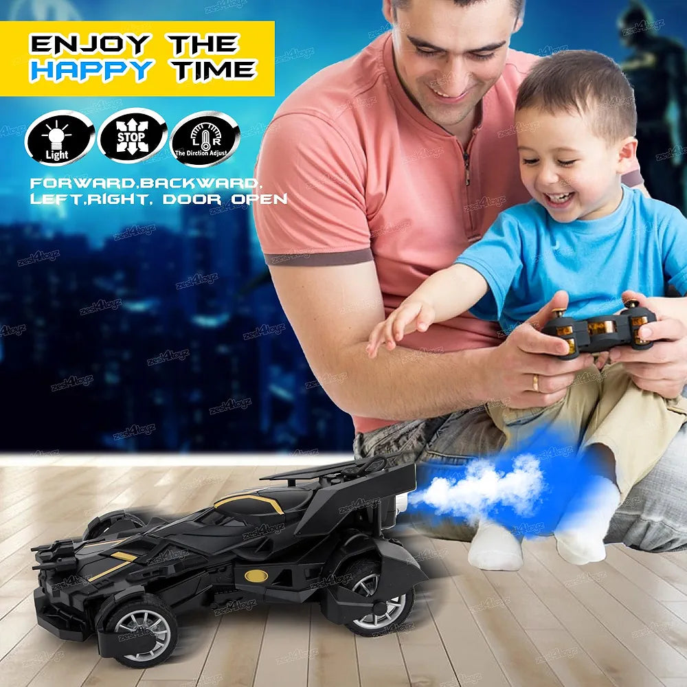 BATMAN RC SPRAY R/C REMOTE CONTROL CAR