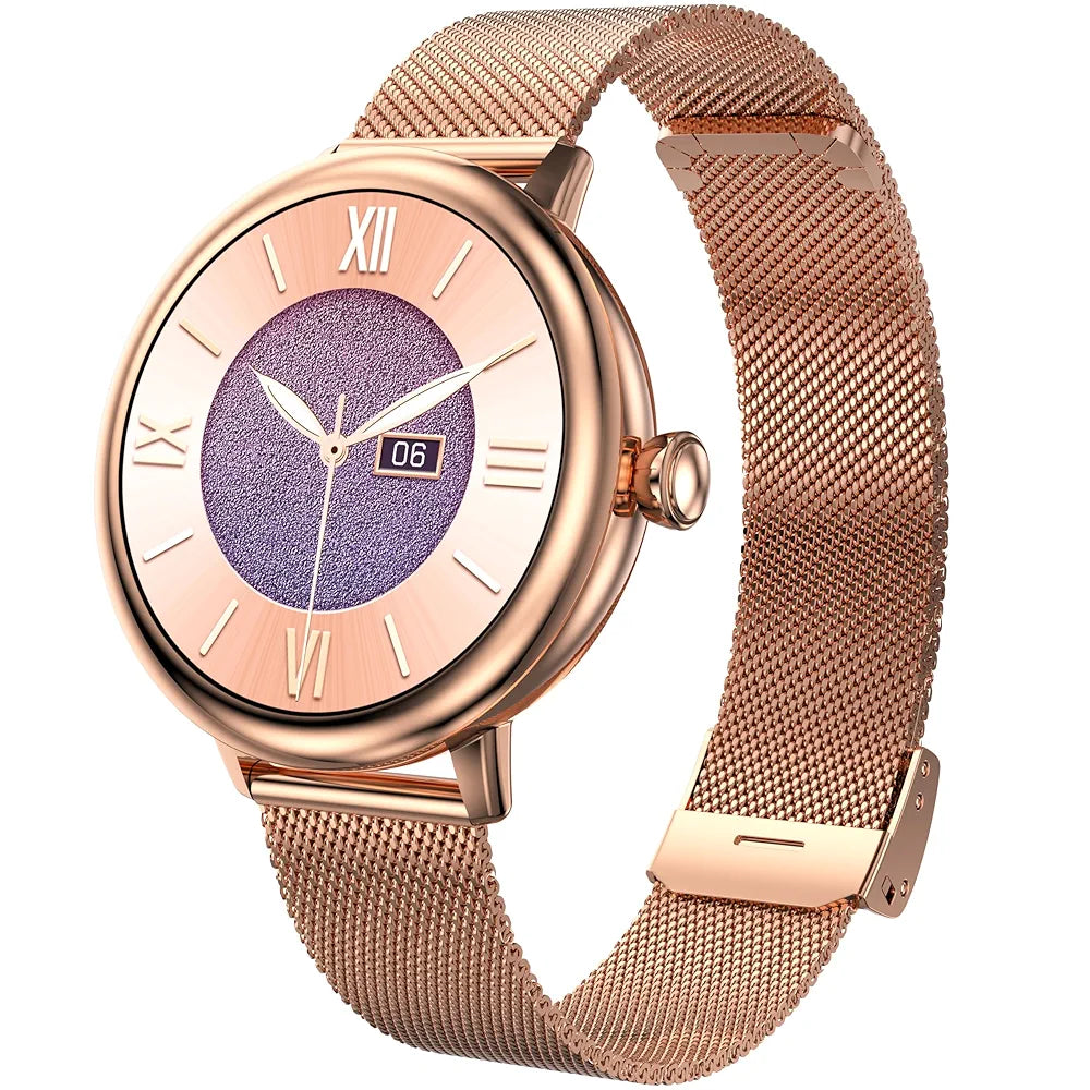 beatXP Eva 1.2" Super AMOLED Display, Bluetooth Calling Smart Watch for Women