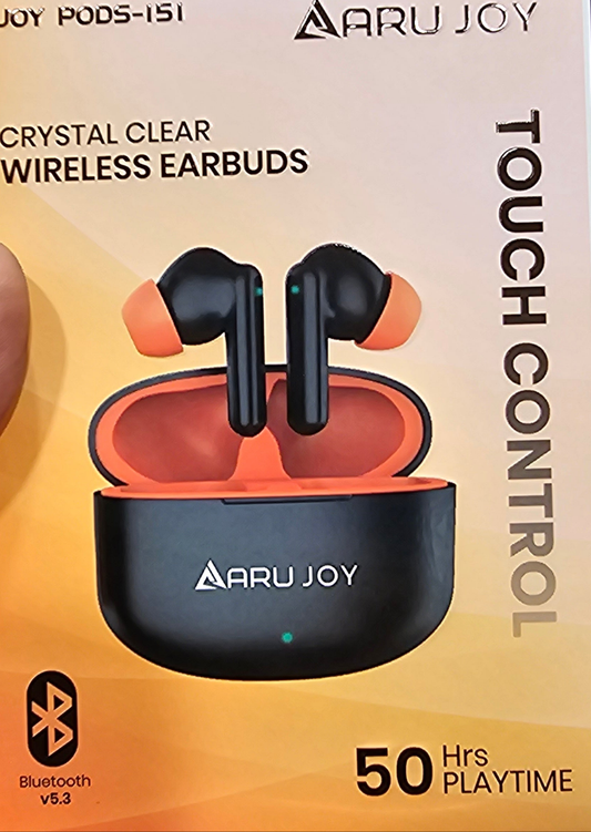 ARU JOY CRYSTAL CLEAR WIRELESS EARBUDS PODS-151