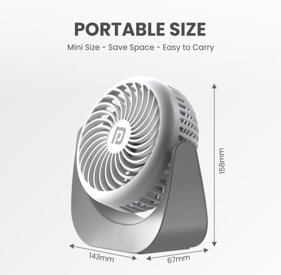 PORTRONICS TOOFAN MINI USB FAN