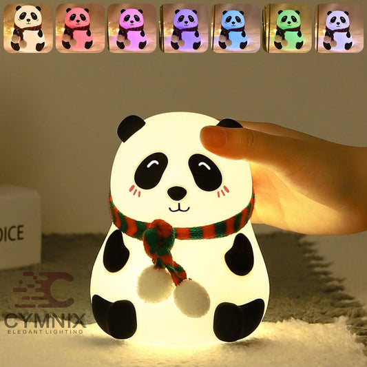 CUTE PANDA WITH MULTICOLOUR LIGHT