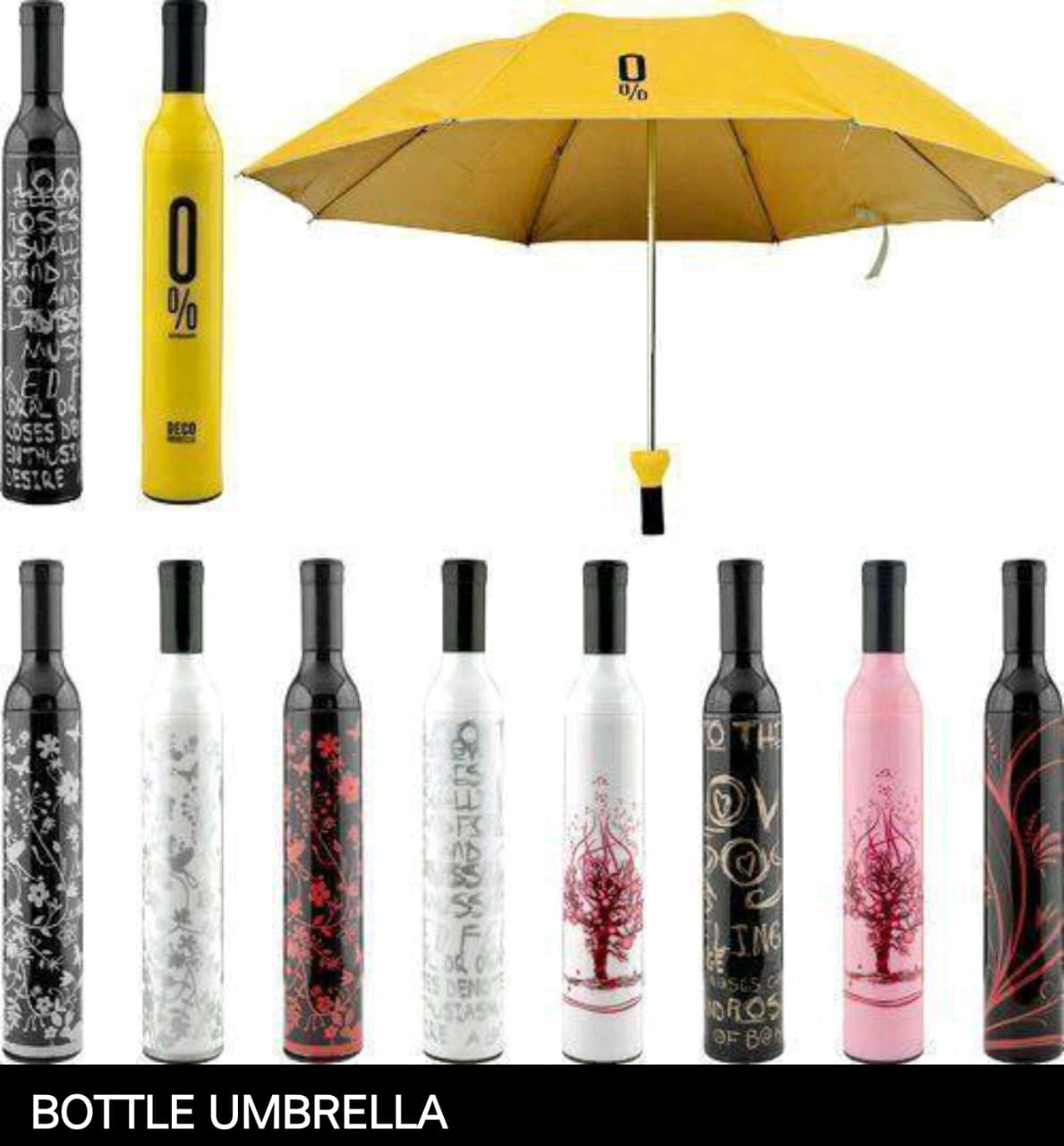 BOTTLE UMBRELLA ☔