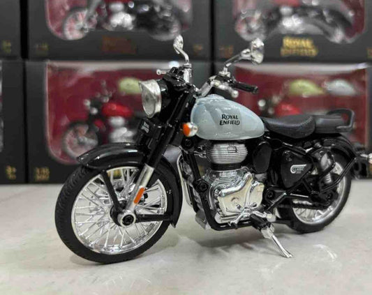 Royal enfield metal bike die cast model 
100% Original quality