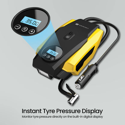 Portronics Vayu Lite Portable Tyre Inflator