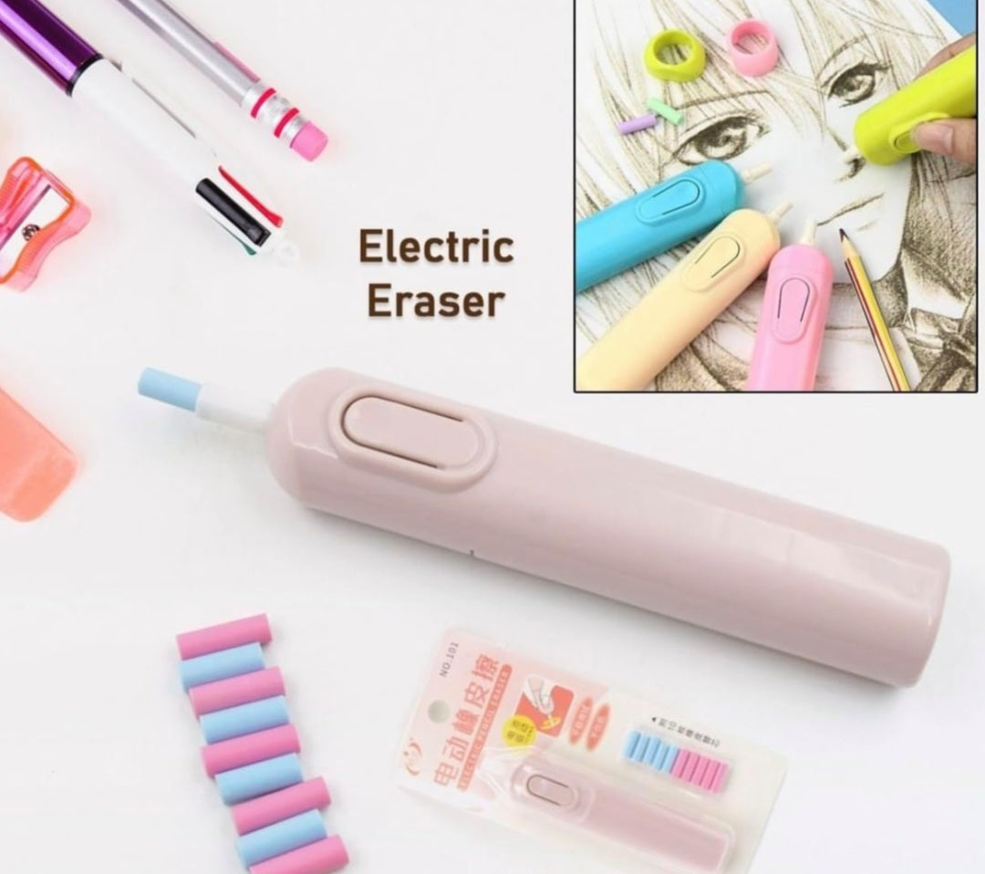 ELECTRIC ERASER WITH FAN