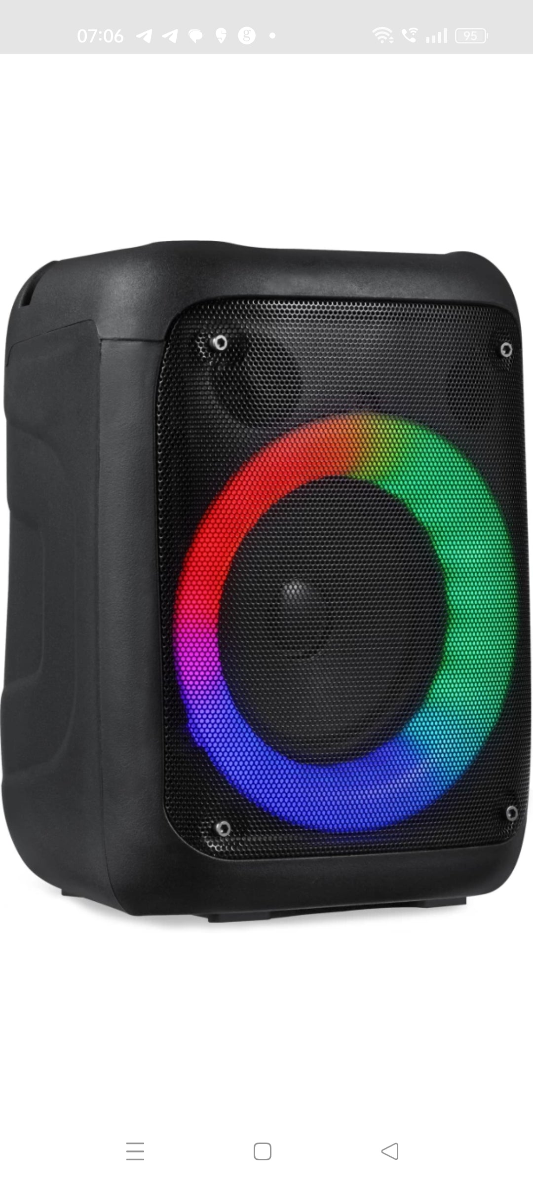 Zoook Music Blaster Bluetooth Party Speaker 14 watts