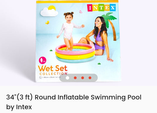 3 ft IntexToys Baby Bath Tub for Kids