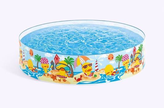 Intex Coral Reef Snap Set Pool 8'X1'6" Inflatable Swimming Pool