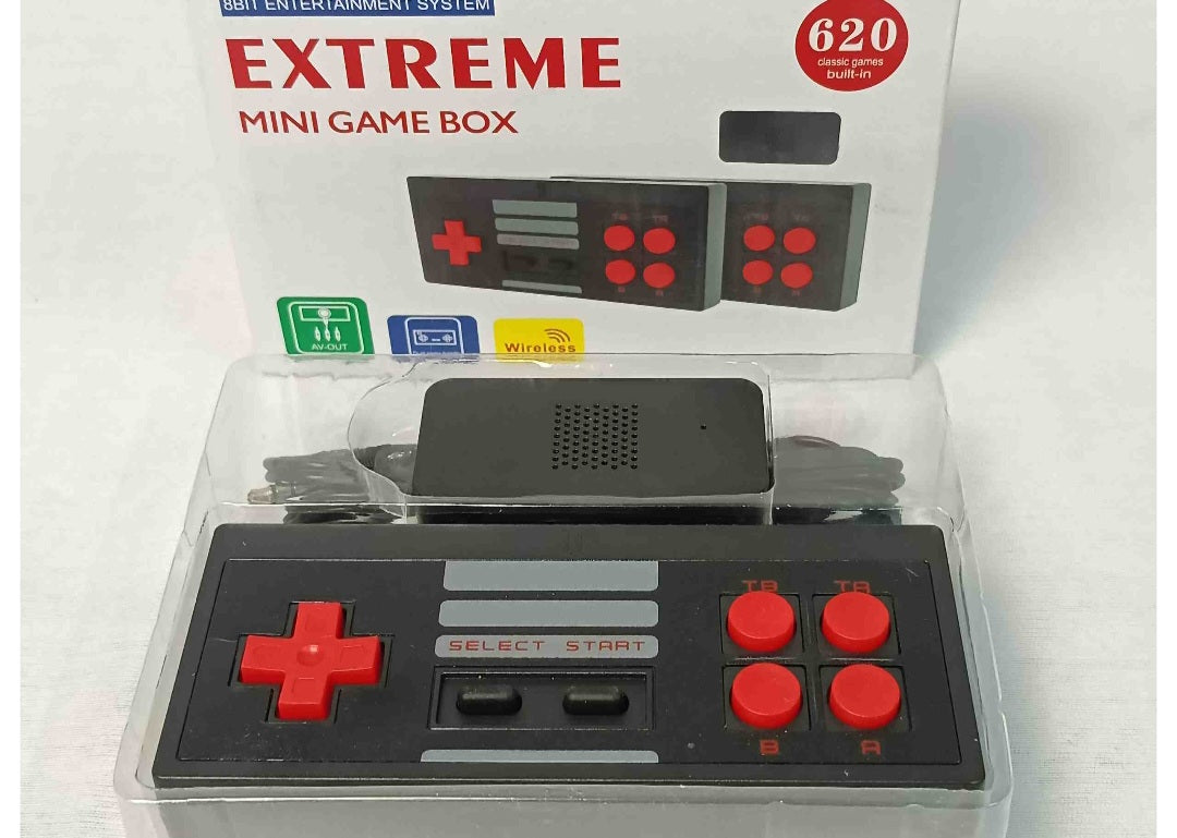 U-BOX WIRELESS TV GAME PAD WITH 620 GAMESE EXTREME VIDEO GAME 🎮