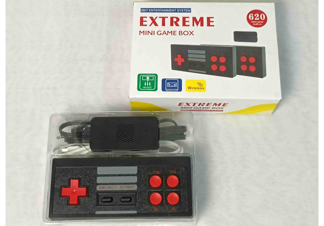 U-BOX WIRELESS TV GAME PAD WITH 620 GAMESE EXTREME VIDEO GAME 🎮