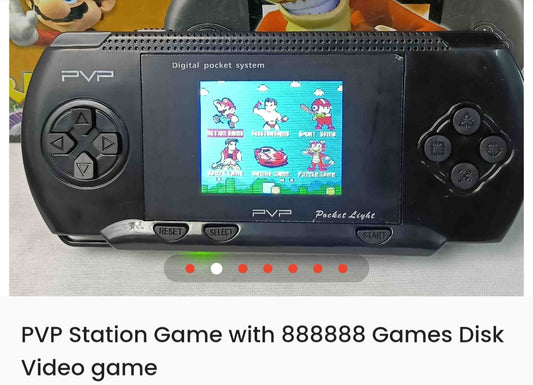 PVP 2 Game Station Light 3000 Handheld Video Game Console  games for Kids