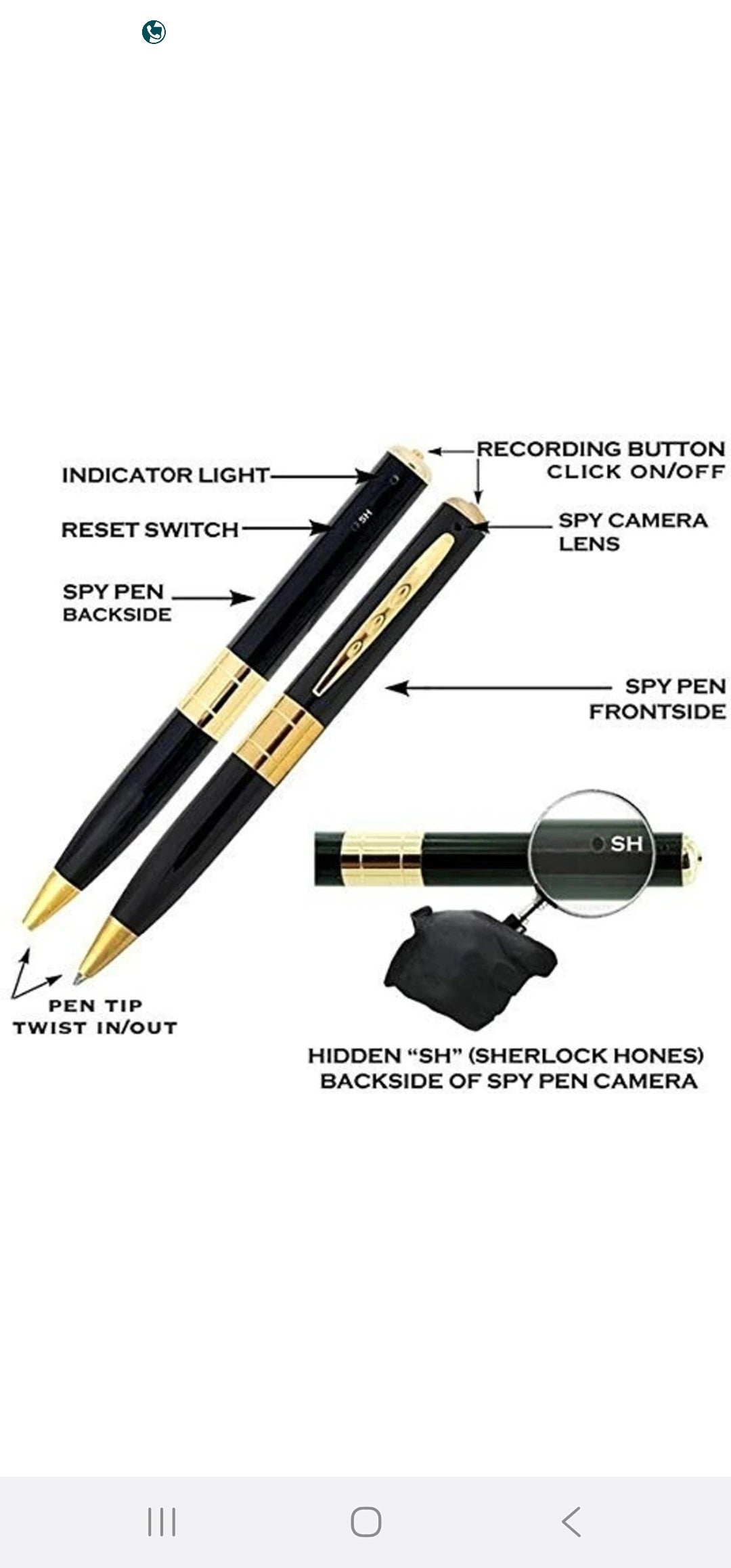 SPY PEN CAMERA