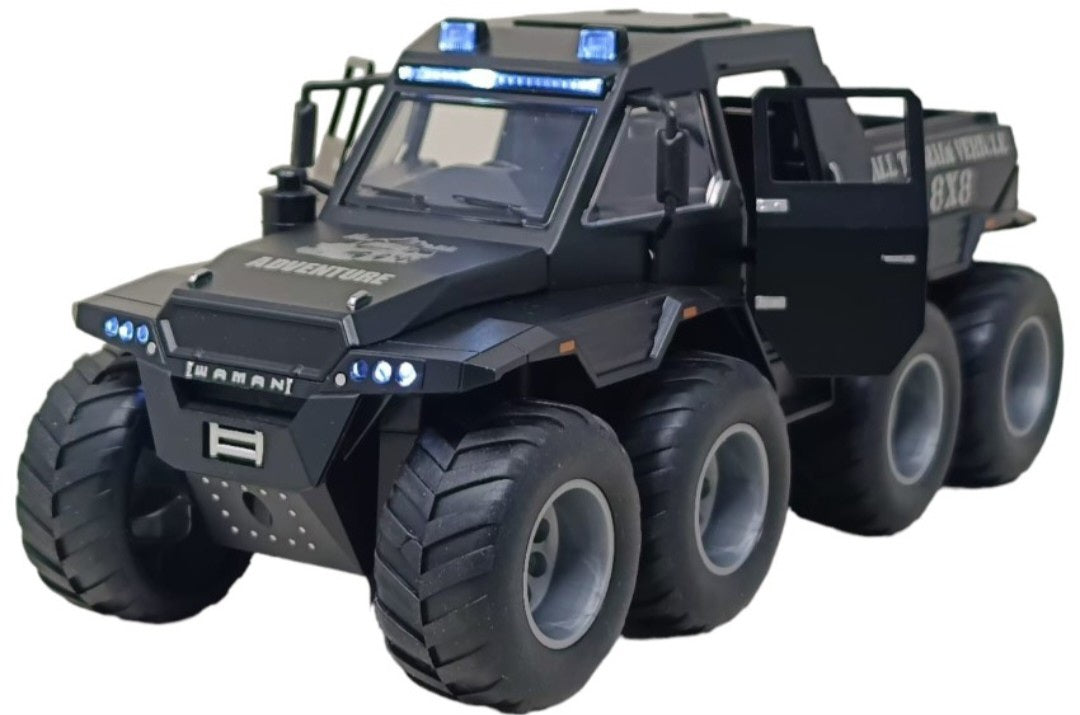 8 Tyre Alloy Car Model Diecast Metal Toy Off-Road Vehicles Car Model Simulation Kids Gift