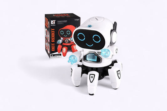 Bot Robot Toy with Lights & Sound – 6 Legs Dancing Action