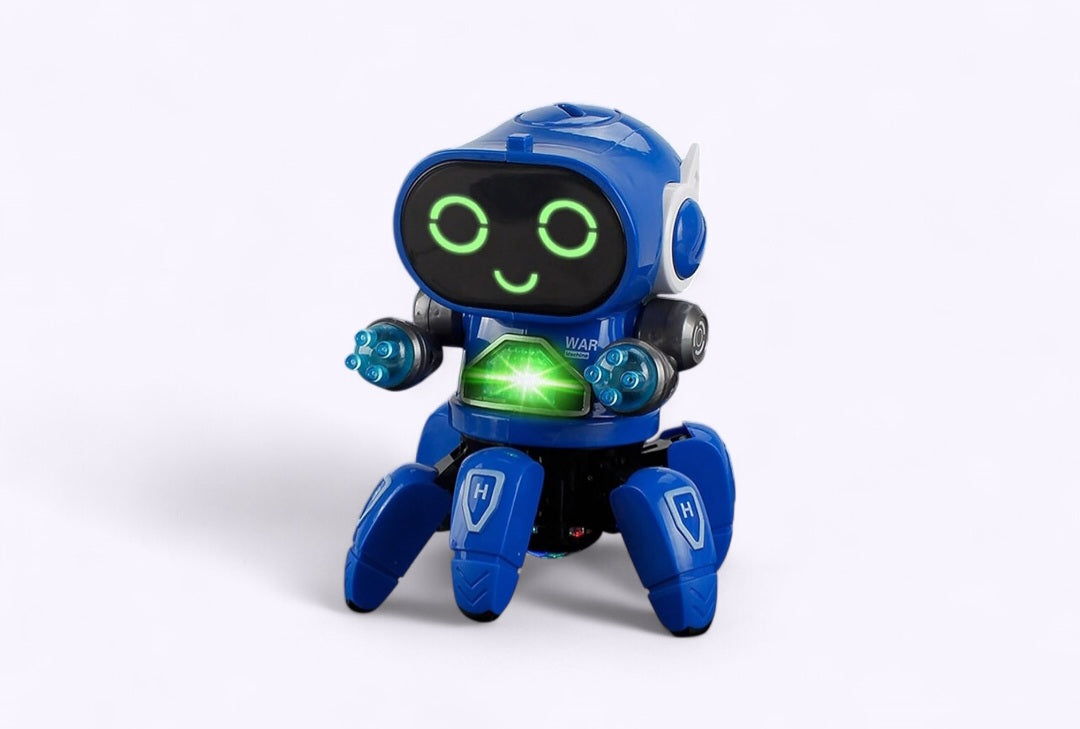 Bot Robot Toy with Lights & Sound – 6 Legs Dancing Action