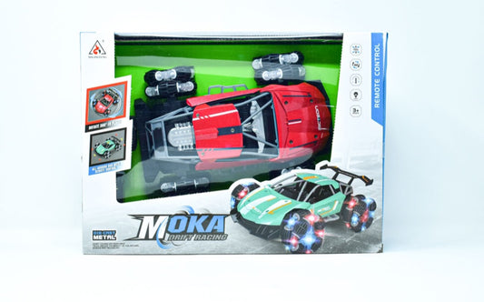 4ch Moka Metal Drift Racing All Direction Wheels Electric Car With lights