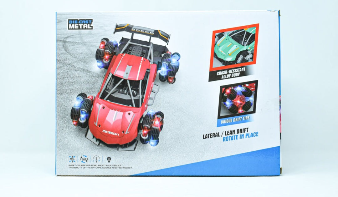 4ch Moka Metal Drift Racing All Direction Wheels Electric Car With lights