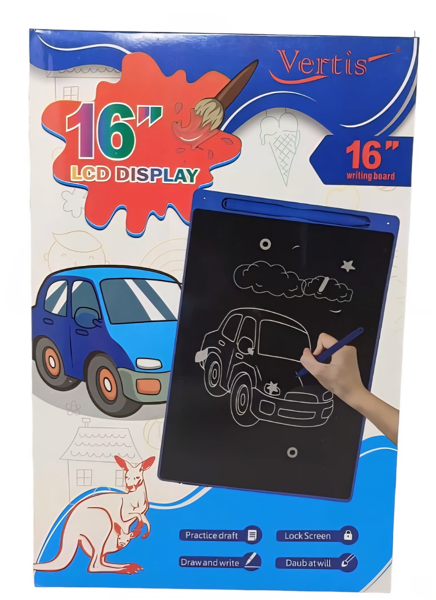 16″ Mega LCD slate/tablet