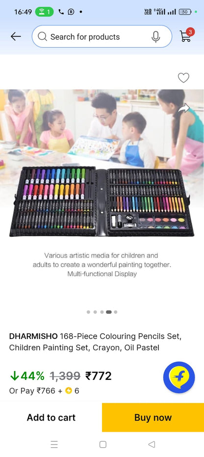 Kids Art Set 168-Piece